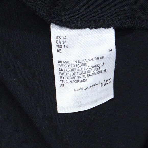 Charter Club Women's Chelsea Tummy Control Skinny Leg Ankle Pants Black 14 - Picture 4 of 6